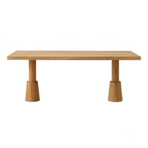solid wood dining table