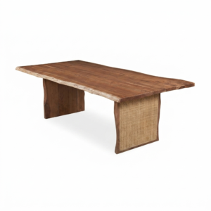 solid wood rectangular dining table