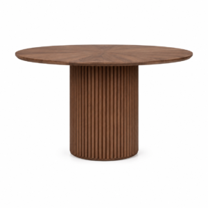 solid wood round dining table