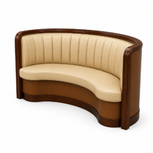 curved sofa